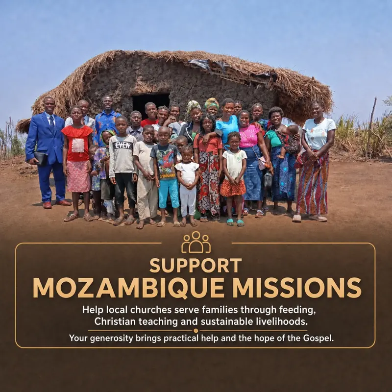 Apoie as Missões em Moçambique