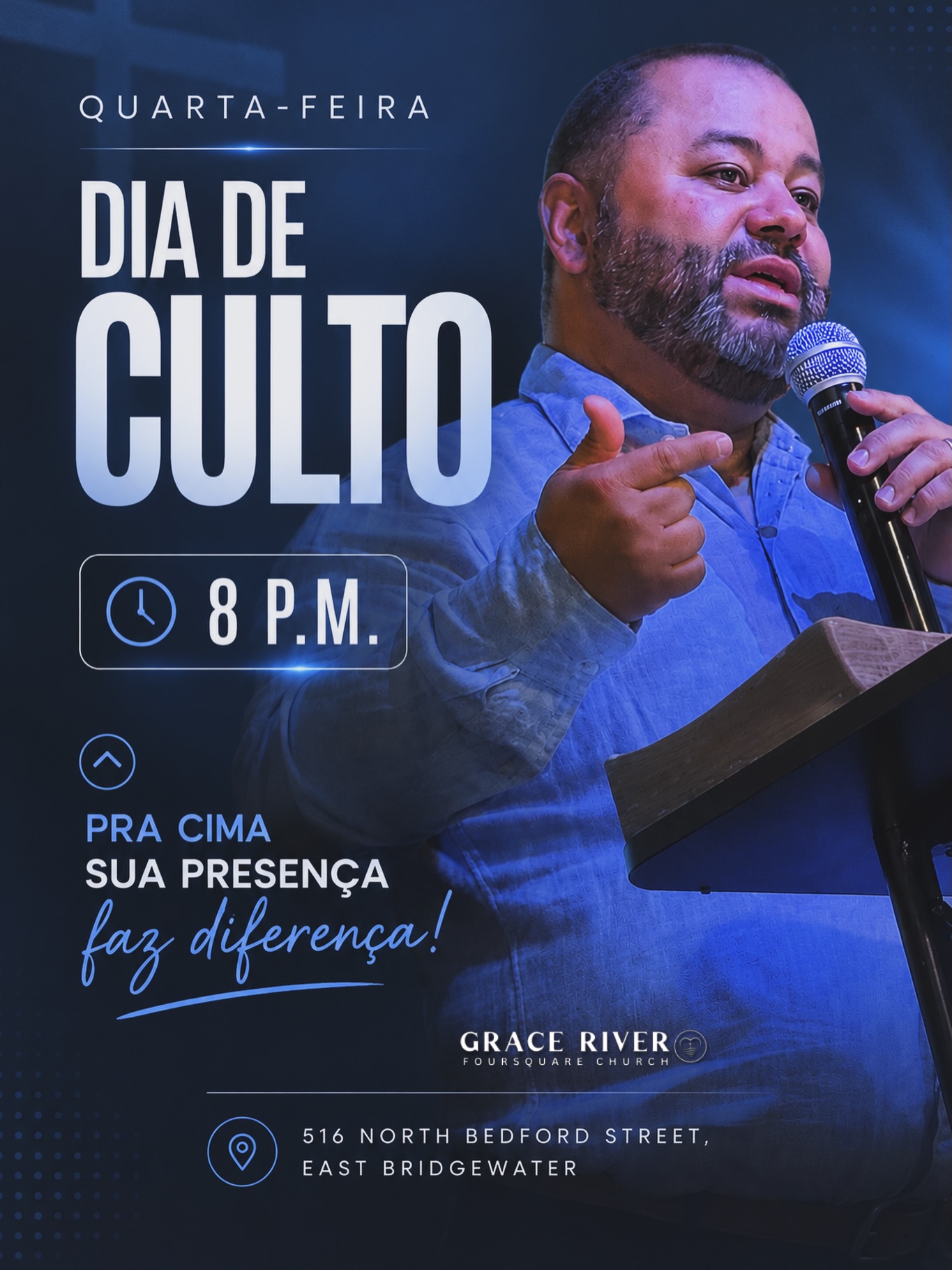 Grace River invitation to the Wednesday gathering